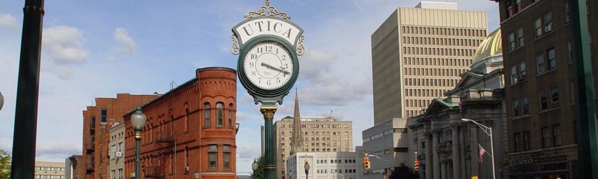 Utica Clock in upstate New York